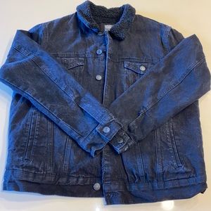 Men’ Charcoal Grey Jean Jacket